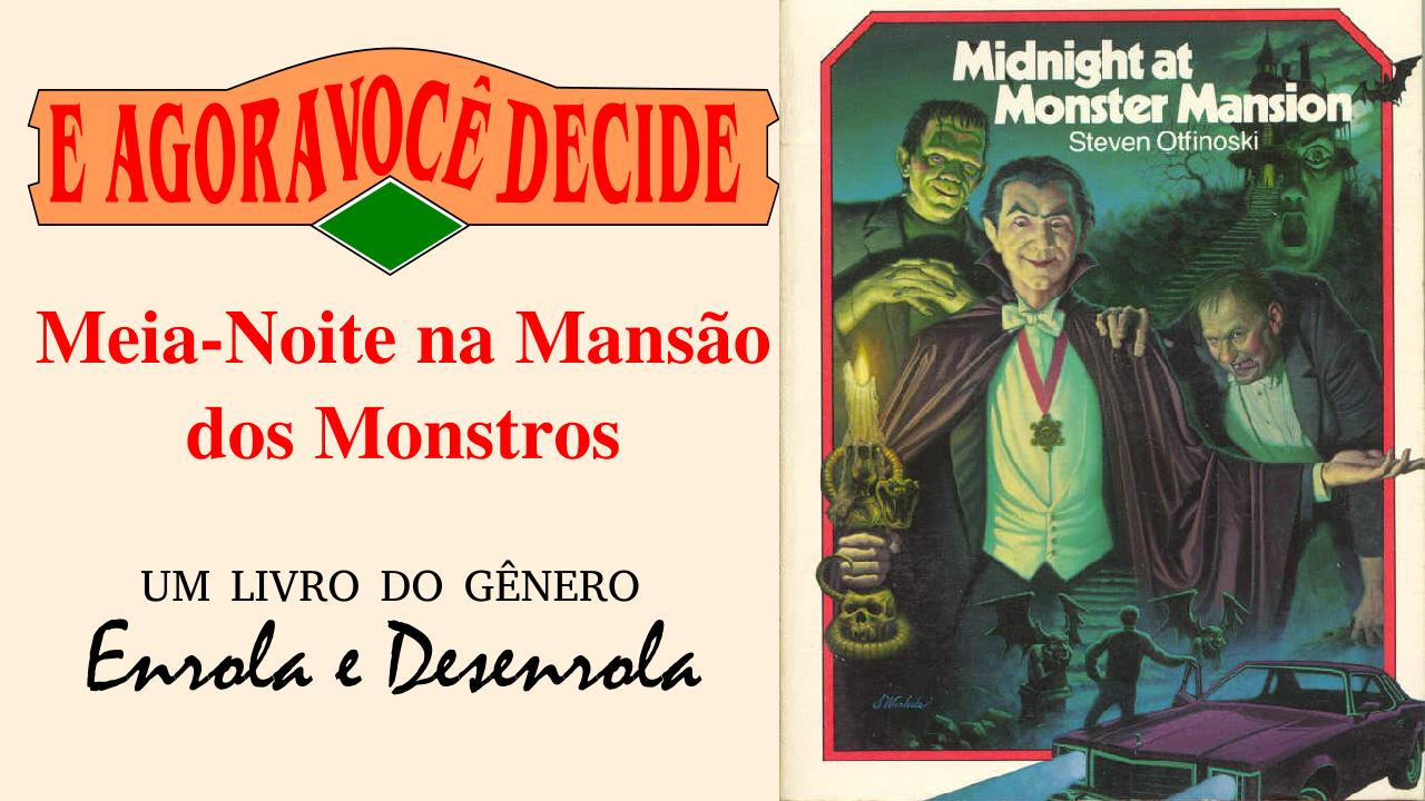 Livro:  Mandrake contra o monstro da meia noite &#